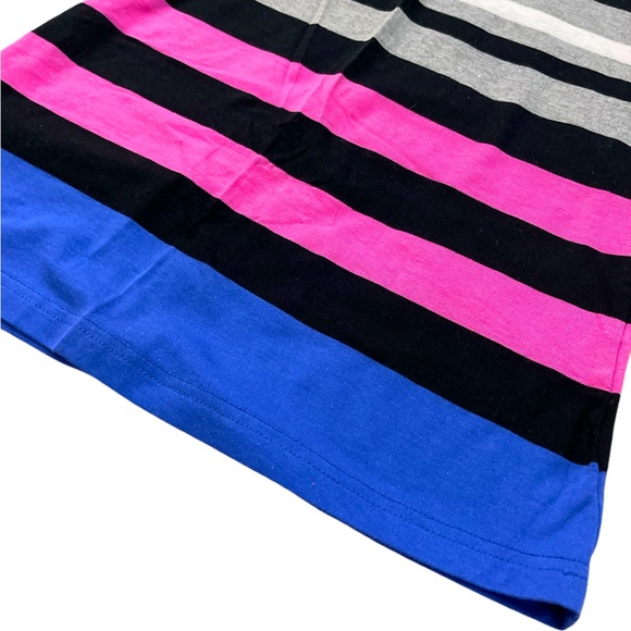 NWOT Derek Heart Stretch Mini Striped Dress Stretchy Juniors Medium VINTAGE - Picture 6 of 10